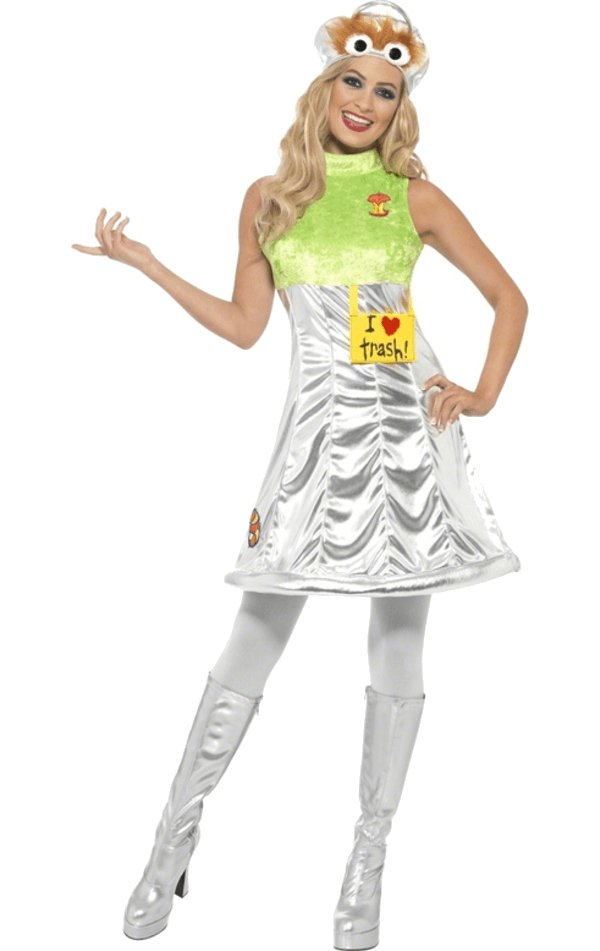 Womens Sesame Street Oscar Costume - Simply Fancy Dress