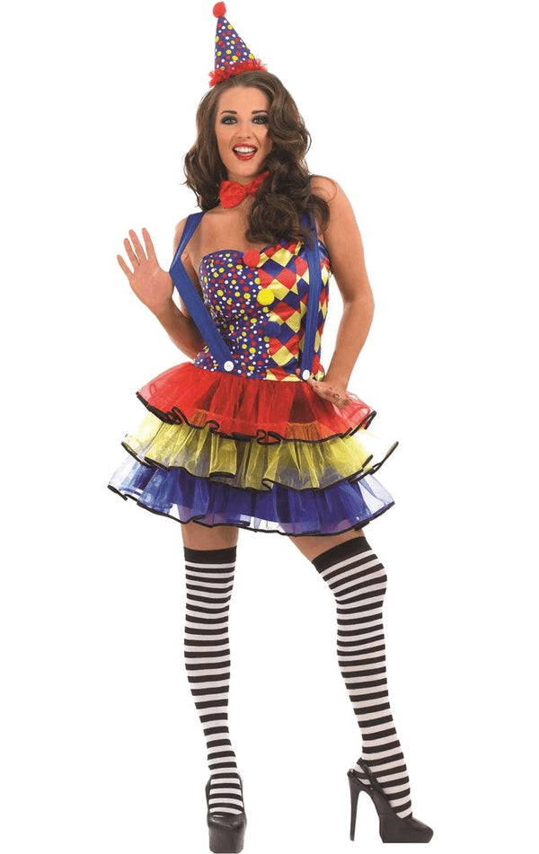 Womens Sexy Clown Costume - Simply Fancy Dress