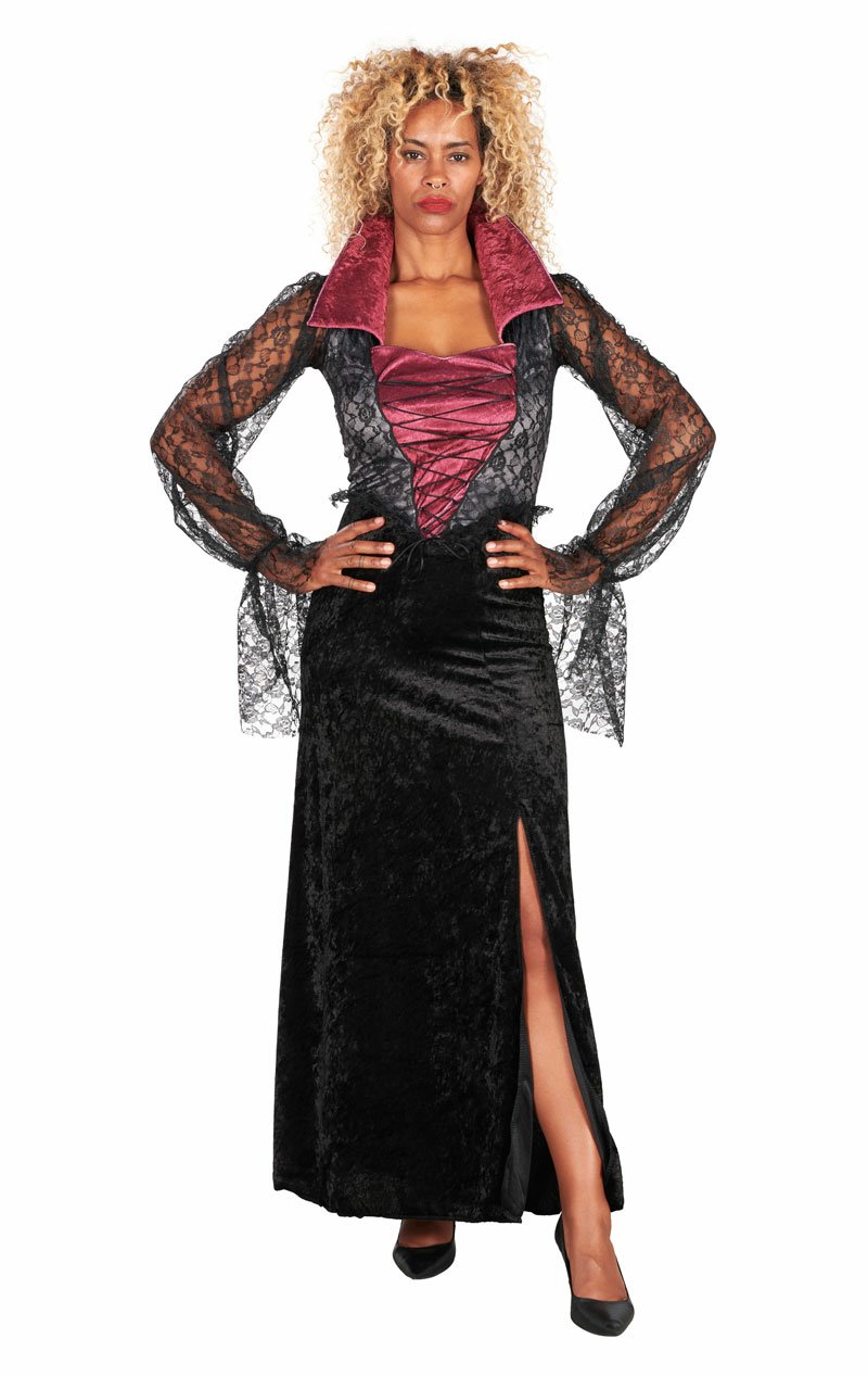 Womens Sexy Vampire Halloween Costume - Simply Fancy Dress