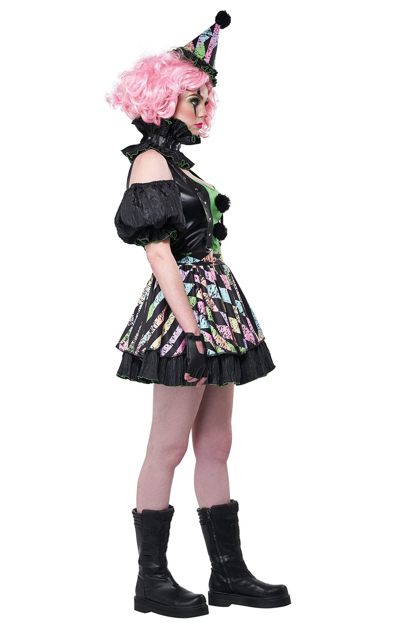 Womens Sweet But Psycho Clown Costume - Simply Fancy Dress