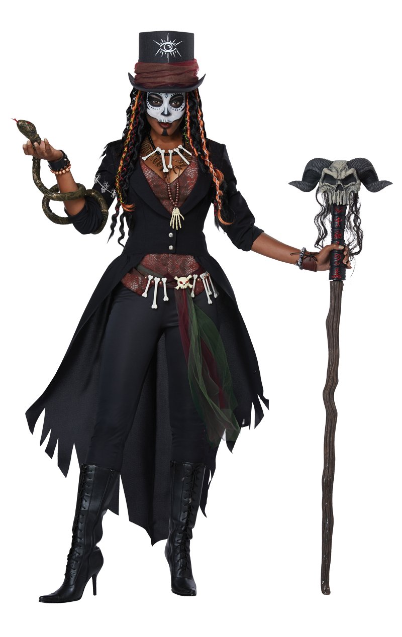 Womens Voodoo Magic Costume - Simply Fancy Dress