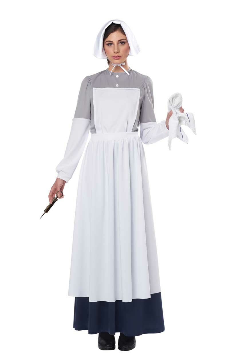 Womens War Nurse Costume - Simply Fancy Dress