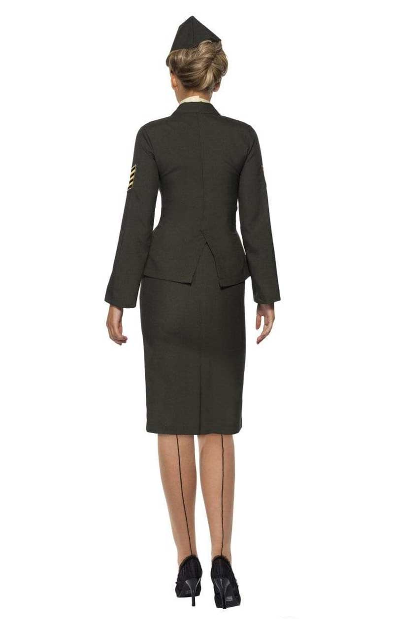 Women's Wartime Officer Costume - Simply Fancy Dress