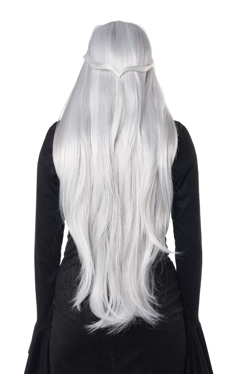 Womens White Extra Long Cosplay Wig - Simply Fancy Dress