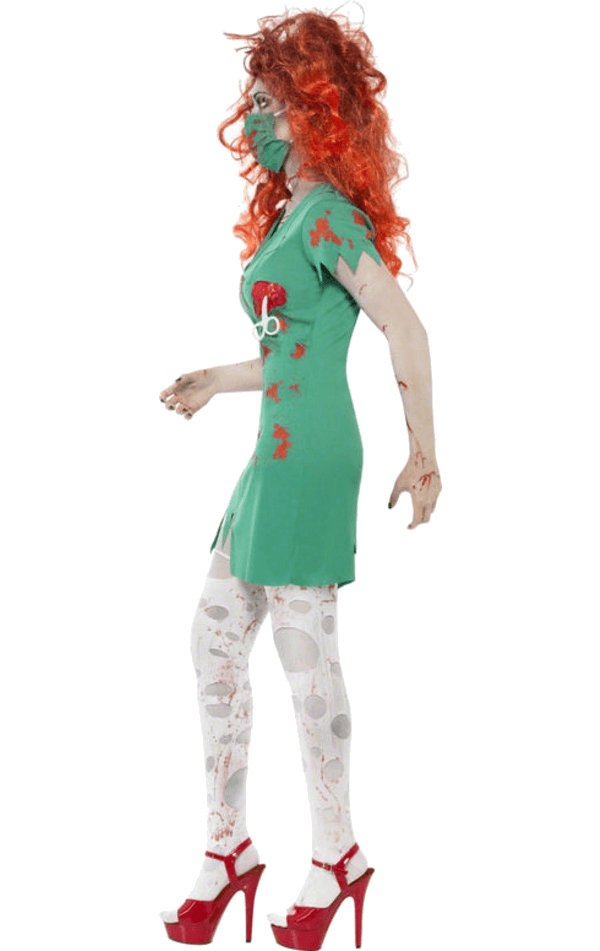 Women's Zombie Paramedic Costume - Simply Fancy Dress