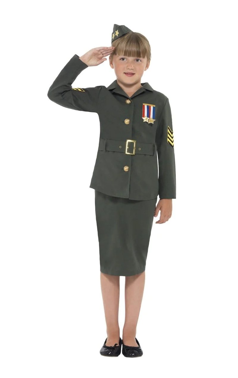 WW2 Army Girl - Simply Fancy Dress