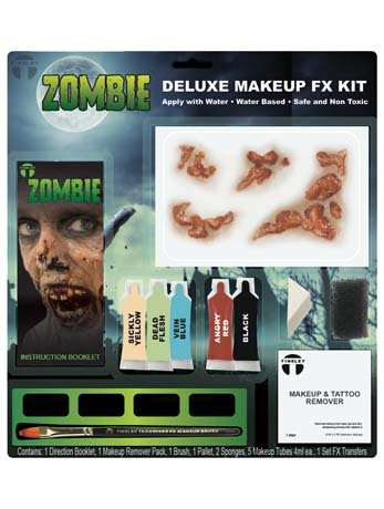 Zombie Deluxe Makeup Kits - Simply Fancy Dress