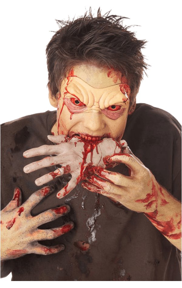Zombie Hand, Wounds & Blood Accessories - Simply Fancy Dress