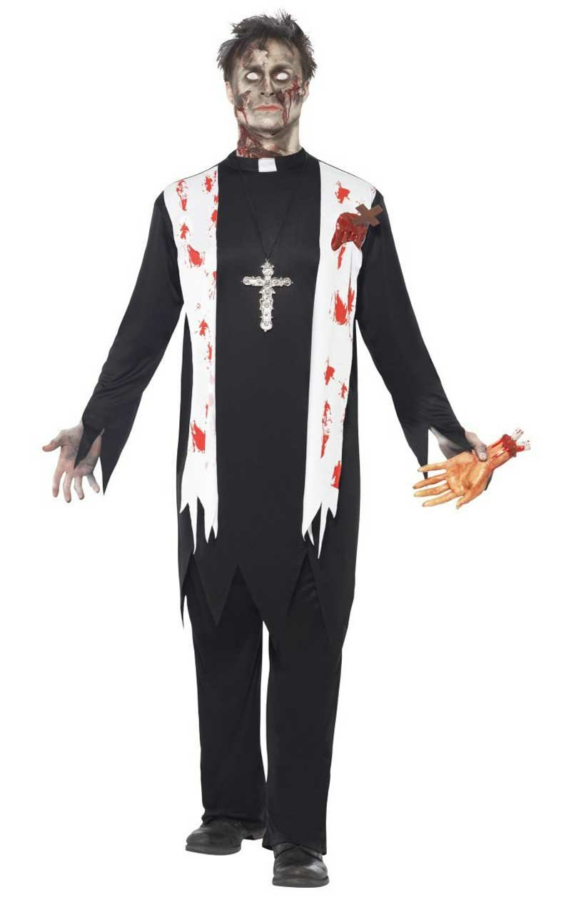 Zombie Priest Costume - Simply Fancy Dress