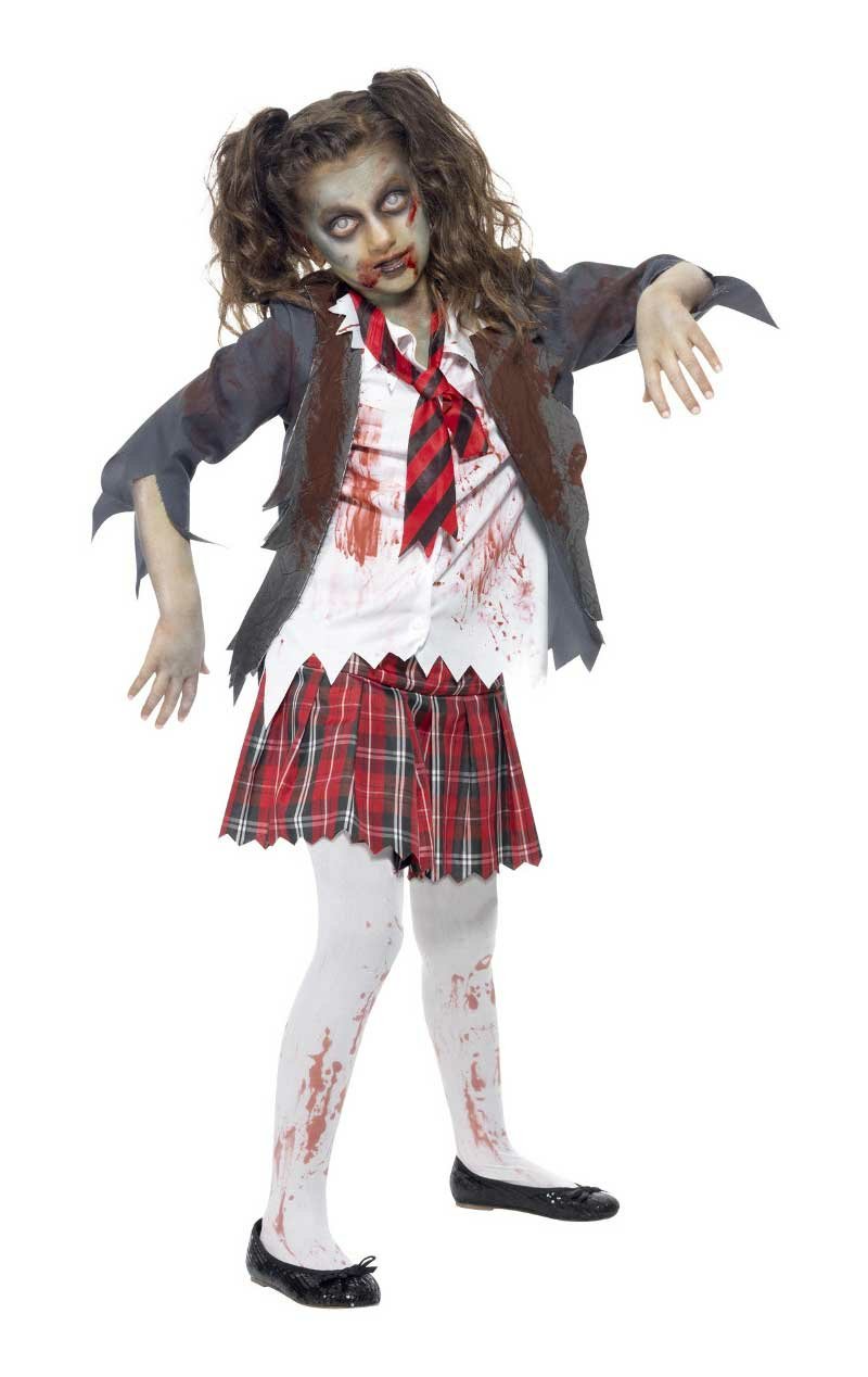Zombie School Girl Costume - Simply Fancy Dress